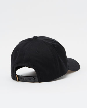 Black-Adjustable-Cork-Baseball-Cap