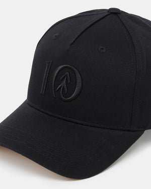 Black-Adjustable-Cork-Baseball-Cap