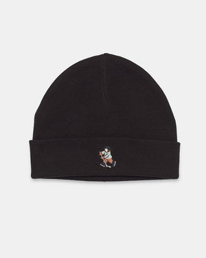 Black-Cotton-Beanie