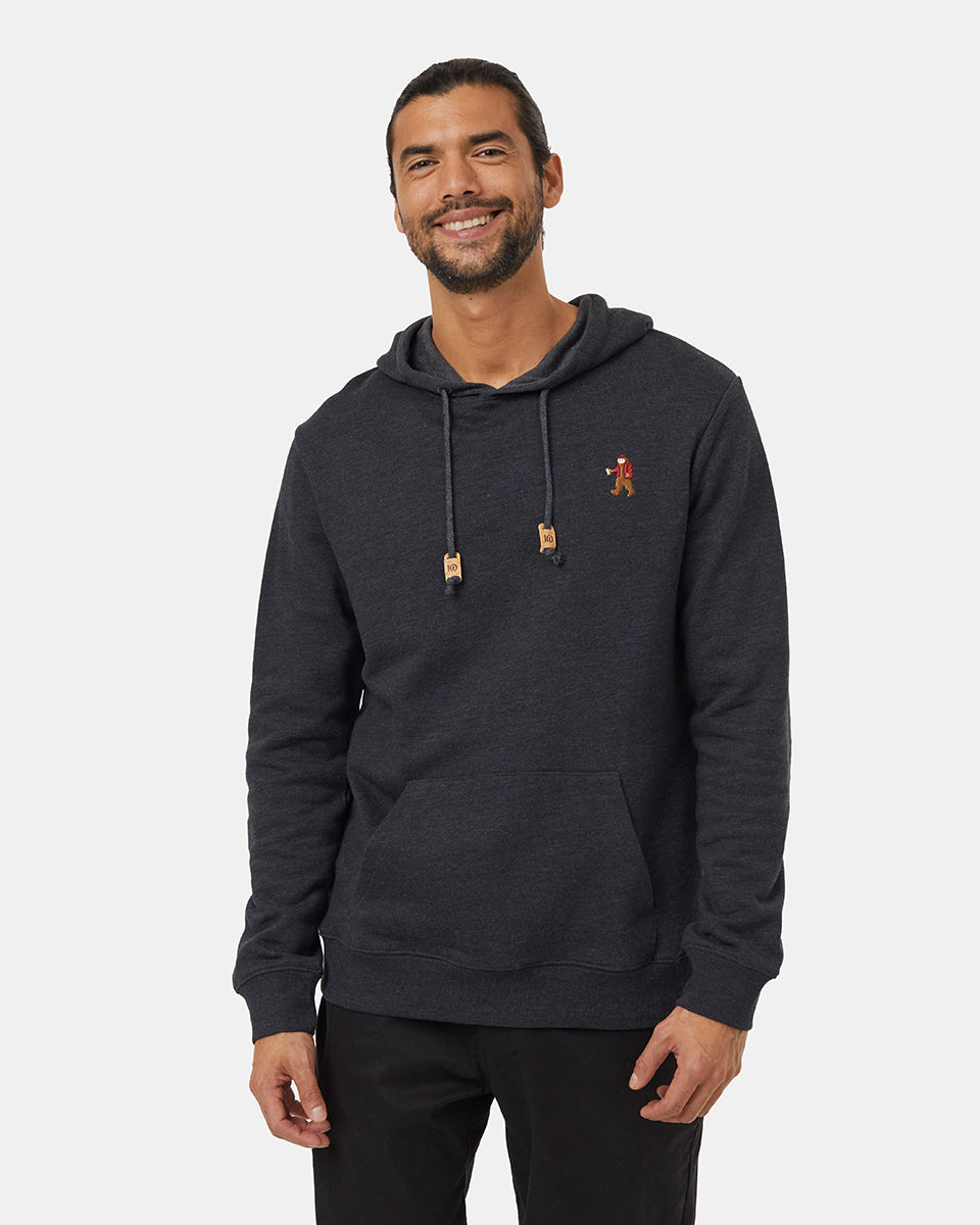 TENTREE Men s Sasquatch Hoodie Below The Belt Meteorite Black Lumberjack S