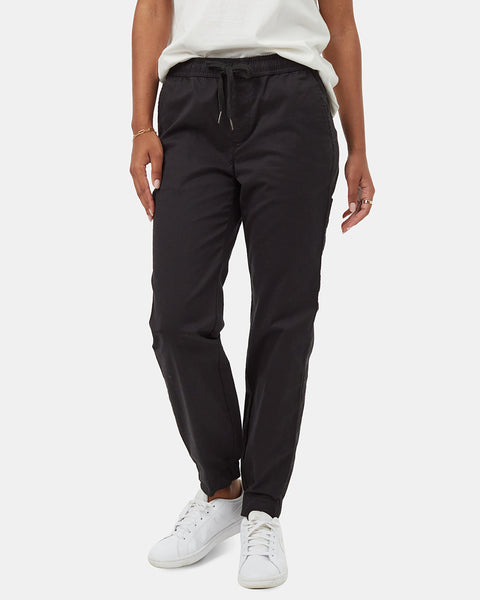 Wholesale Women's Cotton Joggers Pants, Medium in Black - DollarDays