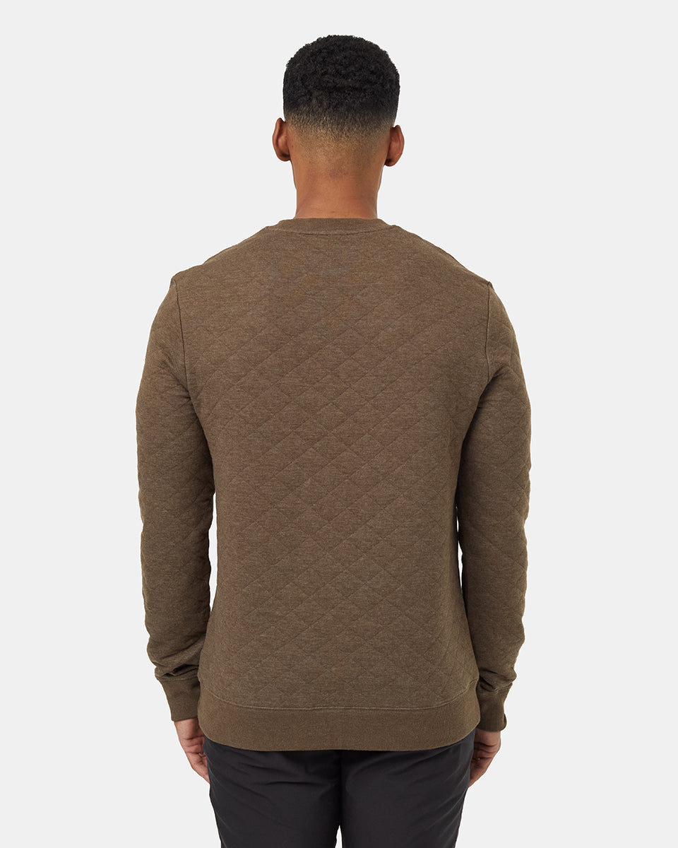 Mens quilted sweatshirt hotsell