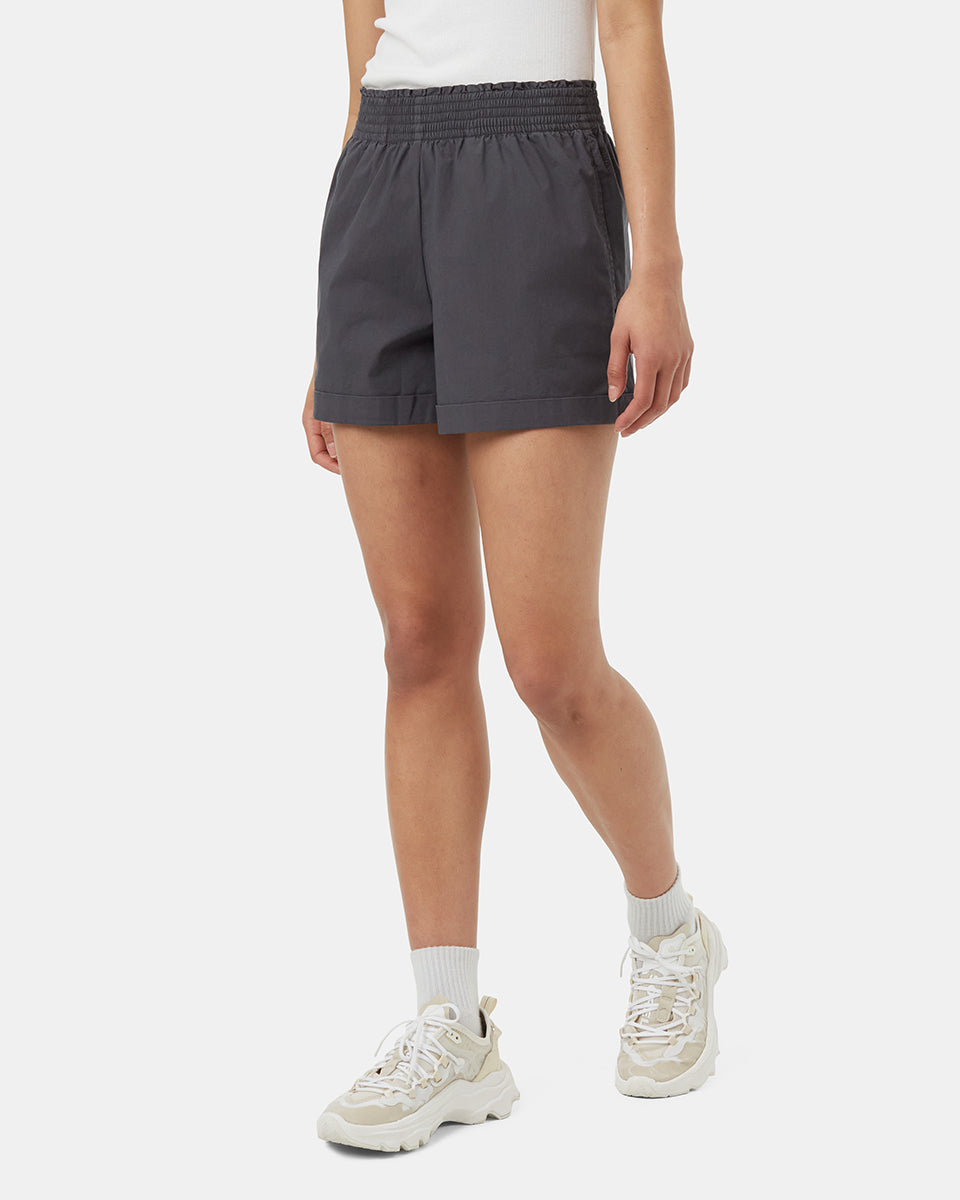 tentree EcoStretch Cotton Short Graphite Size S