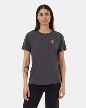 Grey-Melissa-Koby-Crew-Neck-Graphic-Shortsleeve-T-Shirt