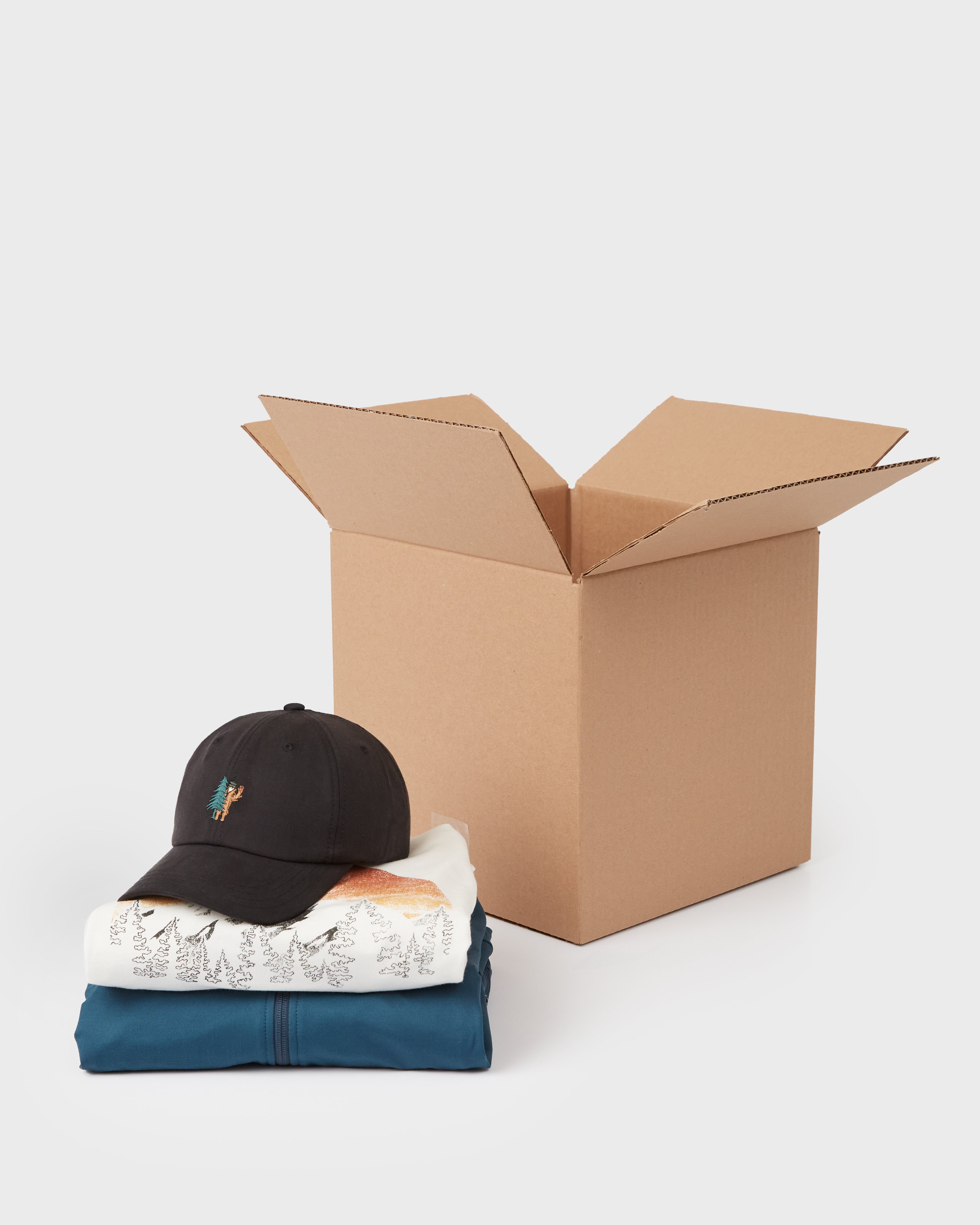 Baseball cap shipping box sales