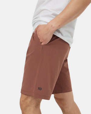 Red-Mens-Repreve-Polyester-Sport-Shorts