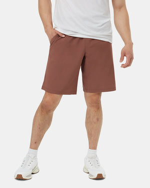 Red-Mens-Repreve-Polyester-Sport-Shorts