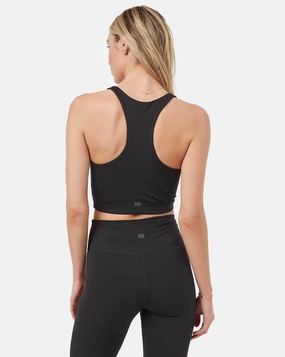 Black sports top womens shop