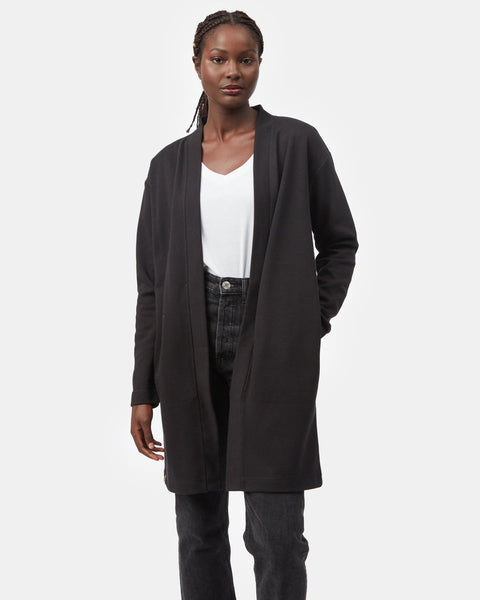 Black full length cardigan deals