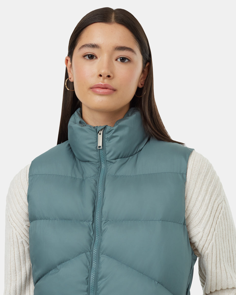 Blue bubble vest sale