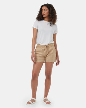 Brown-Womens-Hemp-Shorts