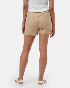 Brown-Womens-Hemp-Shorts