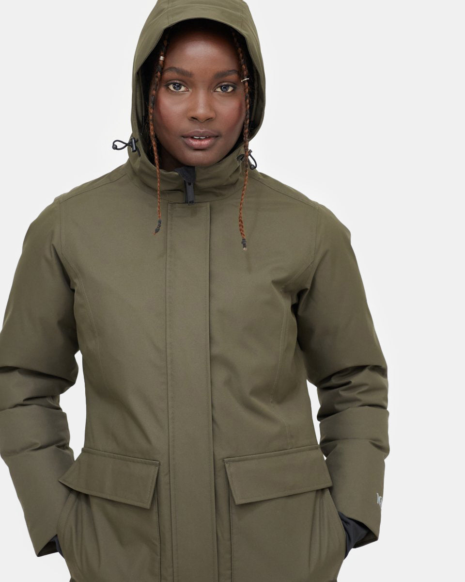 Womens Daily Parka REPREVE Recycled Polyester