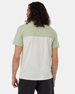 Multi-Recycled-Polyester-Crew-Neck-Color-Block-Tee