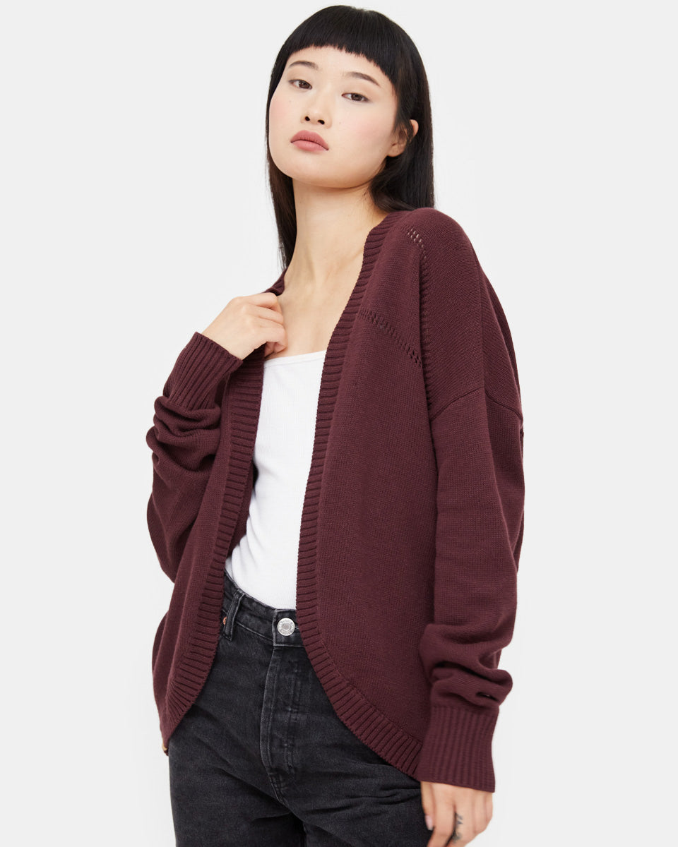 Womens Anoba Cardigan Organic Cotton