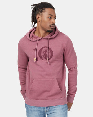 Red Tree Graphic Pullover Hoodie