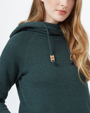 Green Organic Cotton Pullover Hoodie