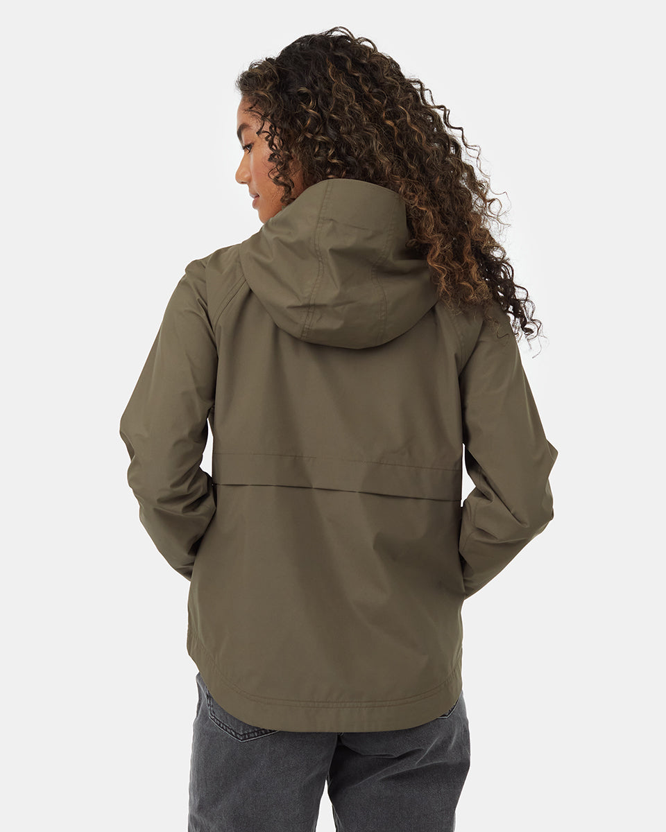 Womens Nimbus Short Rain Jacket Recycled Polyester