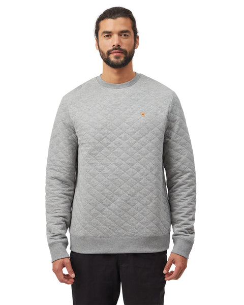 Mens Quilted Classic Crew